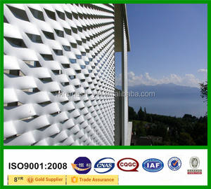 אלומיניום מורחבת רשת מתכת-לוחות תאורה דקורטיביים (רב-צבעים/קורוזיה) - Product Image 3