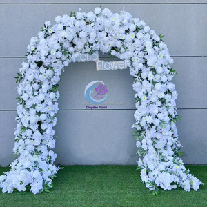 Rosas Artificiales <span class=keywords><strong>de</strong></span> Seda Sintética FLR E053, Arco Curvo para Decoración <span class=keywords><strong>de</strong></span> Bodas, Camino <span class=keywords><strong>de</strong></span> Flores Artificiales para Eventos y Fiestas - Product Image 2