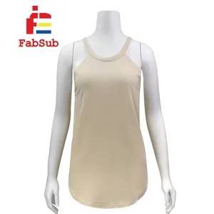 Rocker Tank Top Womens Custom Printed Your Own Design Polyester Cotton Feel Like US Sizes Sublimation Tank Top