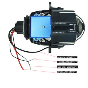 Accessori Auto: Lente Proiettore LED 2.5/3 Pollici 55W 4300LM, Lampadina Sostitutiva per Fari Auto per Crown Grs188 e Ford Focus <span class=keywords><strong>2009</strong></span> - Product Image 3