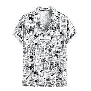 Camicie da spiaggia hawaiane stampate per uomo - Product Image 2