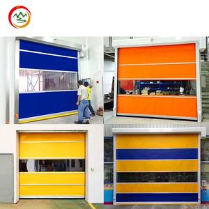 Usine directe 220V PVC fermeture à glissière de <span class=keywords><strong>porte</strong></span> à grande vitesse atelier de réparation <span class=keywords><strong>automatique</strong></span> ouvre-<span class=keywords><strong>porte</strong></span> flexible avec moteur rapide Design moderne - Product Image 4