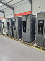 Borne de recharge rapide DC pour véhicules électriques 60 kW à commande intelligente, à poser au sol, compatible CCS1, GBT, CCS2, pour opération CPO