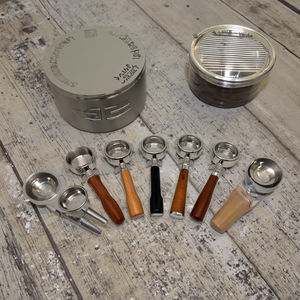 พอร์ทาฟิลเตอร์กาแฟสแตนเลสแบบเป็นมิตรกับสิ่งแวดล้อม 2 หัวจ่าย รุ่น E61 ขนาด 58 มม. แบบสี่เหลี่ยม - Product Image 6