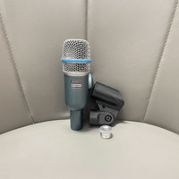 Microphone dynamique Beta56A à directivité cardioïde pour caisse claire, toms, grosse caisse, instruments en cuivre, usage domestique, scène et live