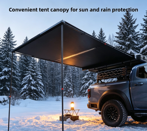 Tente de toit latérale pour pick-up sur mesure OEM, en tissu Oxford imperméable, protection UV, auvent de <span class=keywords><strong>camping</strong></span> extérieur, <span class=keywords><strong>prix</strong></span> direct usine - Product Image 2