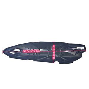 Piezas de Motocicleta, Cubierta de Tubo de Escape, Apta para Yamaha NMAX155 LC150, Cubierta de Tubo de Escape Modificada, Patrón de Fibra de Carbono - Product Image 3