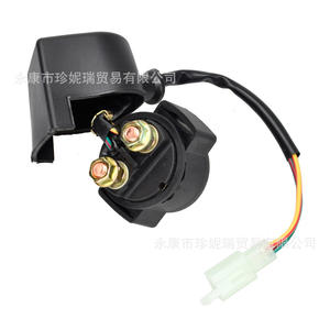 รีเลย์สตาร์ทเตอร์ Kymco GY6 12V หัวต่อแบบ 2 สาย หุ้มพลาสติก สำหรับซ่อมสกู๊ตเตอร์ อะไหล่ทดแทน - Product Image 5