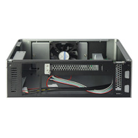Fabricante profesional Aluminio PC Computer Case Mini ITX 2u Servidor Chasis