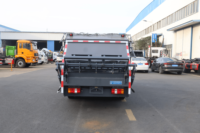 Camion de recyclage JMC 6CBM à transmission manuelle, 4x2, avec compacteur à roues, moteur, pour la collecte des déchets urbains
