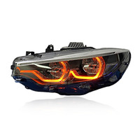 Phare LED SJC Auto Exclusive V3 Original Sliver pour BMW F32 F33 F36 F80 F82 Jaune Blanc Rouge DRL Style Ikon