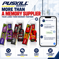 PUSKILL DDR4 8GB*2 3200MHz PC4-25600 UDIMM Mémoire RAM DDR4 non tamponnée pour ordinateur de bureau, module de mémoire pour station de travail à haute capacité