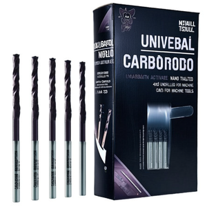 Universal Carbide <b>Micro</b> Drill Nano Tialn Coated 4Xd Undrilled For <b>Machine</b> Tools - Product Image 2