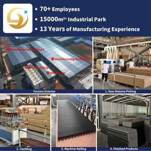 Akustikpaneele cách âm tấm Tường MDF Pet gỗ Slatted tường và trần nhà <span class=keywords><strong>3D</strong></span> hình dạng không đều trang trí âm thanh tấm - Product Image 6