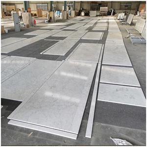 Piani Cucina e Top Bagno in Marmo Bianco <span class=keywords><strong>Carrara</strong></span> per Hotel, Bagni, Case di Lusso, Ecologici e Resistenti all'Acqua - Product Image 4