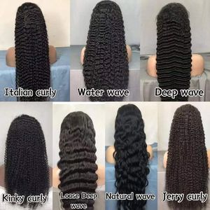 Parrucca Frontale HD 13x6 in Pizzo, Ondulata, Densità 250%, Ricci, 100% Capelli Umani, Senza Colla, per Donne Nere - Product Image 6
