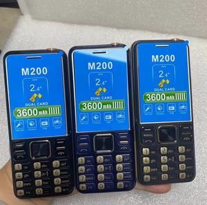 Teléfono Móvil M200 GSM 2G con Doble SIM, Teclas Grandes, Pantalla de 2.4 Pulgadas, para Personas Mayores, con Grabadora MP3 - Product Image 5