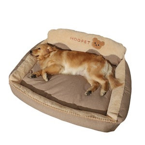 <b>Dog</b> <b>Bed</b> Large Size Warm Winter Pet Sleeping <b>Bed</b> For <b>Dogs</b> Removable Washable High Backrest Style - Product Image 2