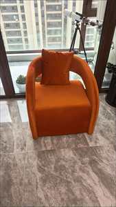 New Design Modern Arm Accent Chair Leisure Daybed Living Room Occasional Lounge Chair - Product Image 6