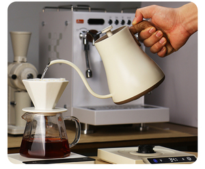 Nibu Stainless Steel <b>Kettle</b> <b>Small</b> Gooseneck Coffee & Tea Pot With Temperature Control & Keep Warm Feature Stainless Steel Constr - Product Image 5