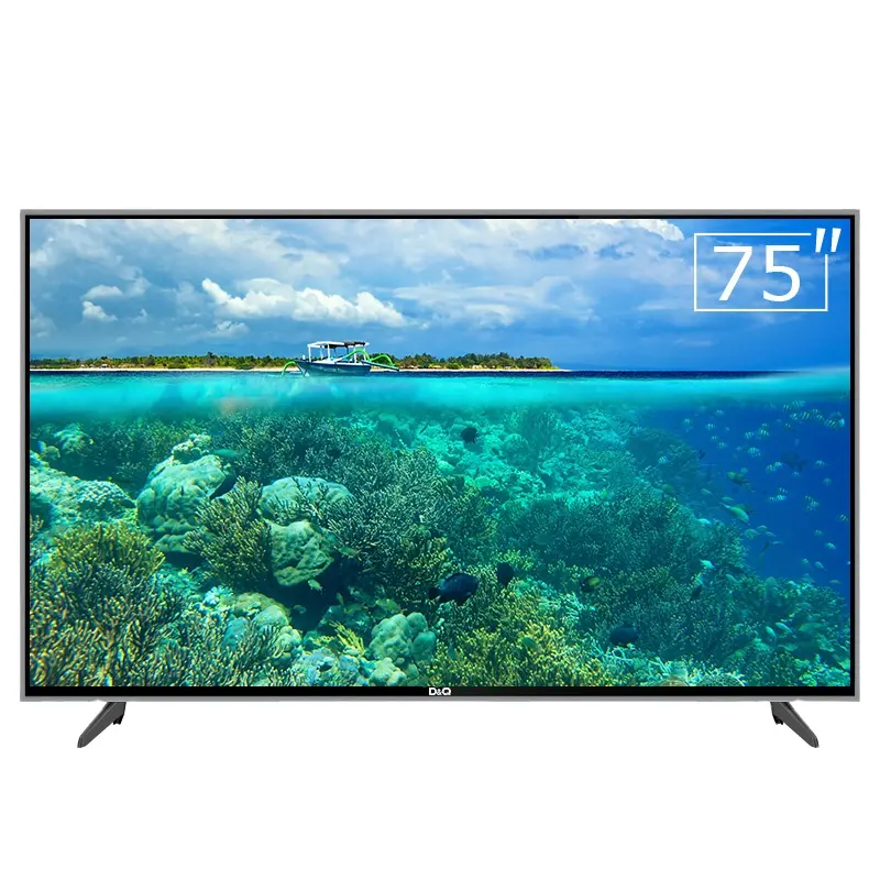 read to ship Factory wholesale 75 Inch 2+16G led smart tv android 4K ultra hd OLED TV Slim televisions