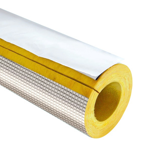 Isolation de tuyaux en laine de verre haute densité pour conduites de vapeur, classe A, résistance au feu non inflammable, faible conductivité thermique, ODM - Product Image 4