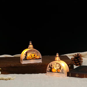 <span class=keywords><strong>Lampe</strong></span> de table fantôme à main squelette créative Halloween accessoires décoratifs en plastique pour la décoration de la maison festive - Product Image 3