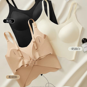 223 # nuovo bottone incrociato invisibile bellissimo reggiseno senza segni sul retro comodo che raccoglie il seno senza cerchio in acciaio avvolge il reggiseno da donna - Product Image 6