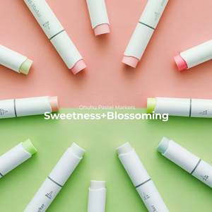 <span class=keywords><strong>Ohuhu</strong></span>-<span class=keywords><strong>rotuladores</strong></span> Pastel a base de <span class=keywords><strong>Alcohol</strong></span>, 96 colores Pastel de dulce y floreciente, marcadores de <span class=keywords><strong>Alcohol</strong></span> artísticos de doble punta - Product Image 3