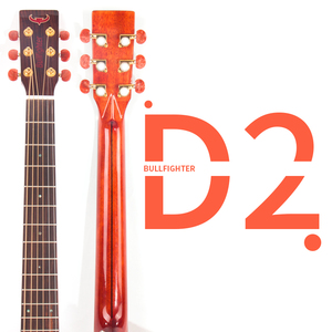 นักสู้วัวกระทิง D2D กีต้าร์อคูสติกคอไม้โรสวู้ด41in คัทเวย์ราคาไม่แพง - Product Image 5
