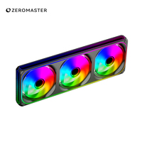 Kit de ventilateurs de boîtier PC ARGB PWM 120 mm ZeroMaster (lot de 3) à roulement hydraulique ultra-silencieux pour ordinateur de bureau gaming – Vente en gros OEM/ODM
