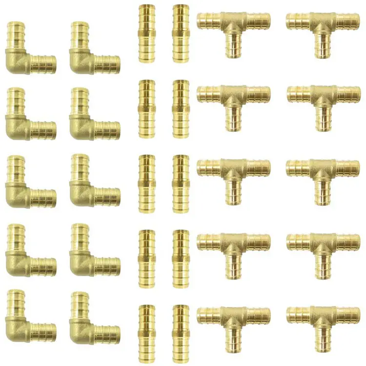 Pasar AS dengan NSF Sertifikat 3/4 "X 3/4" X 3/4 "PEX F1960 Tidak Memimpin Tee Pipe Fittings