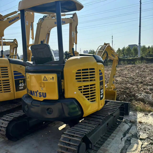 รถขุดตีนตะขาบ Komatsu PC35MR-2 ขนาด 3.5 ตัน มือสอง ราคาถูก พร้อมจัดส่งฟรี รุ่นปี 2023 เครื่องยนต์ไฮดรอลิก ความจุบุ้งกี๋ 0.16 ลูกบาศก์เมตร - Product Image 1