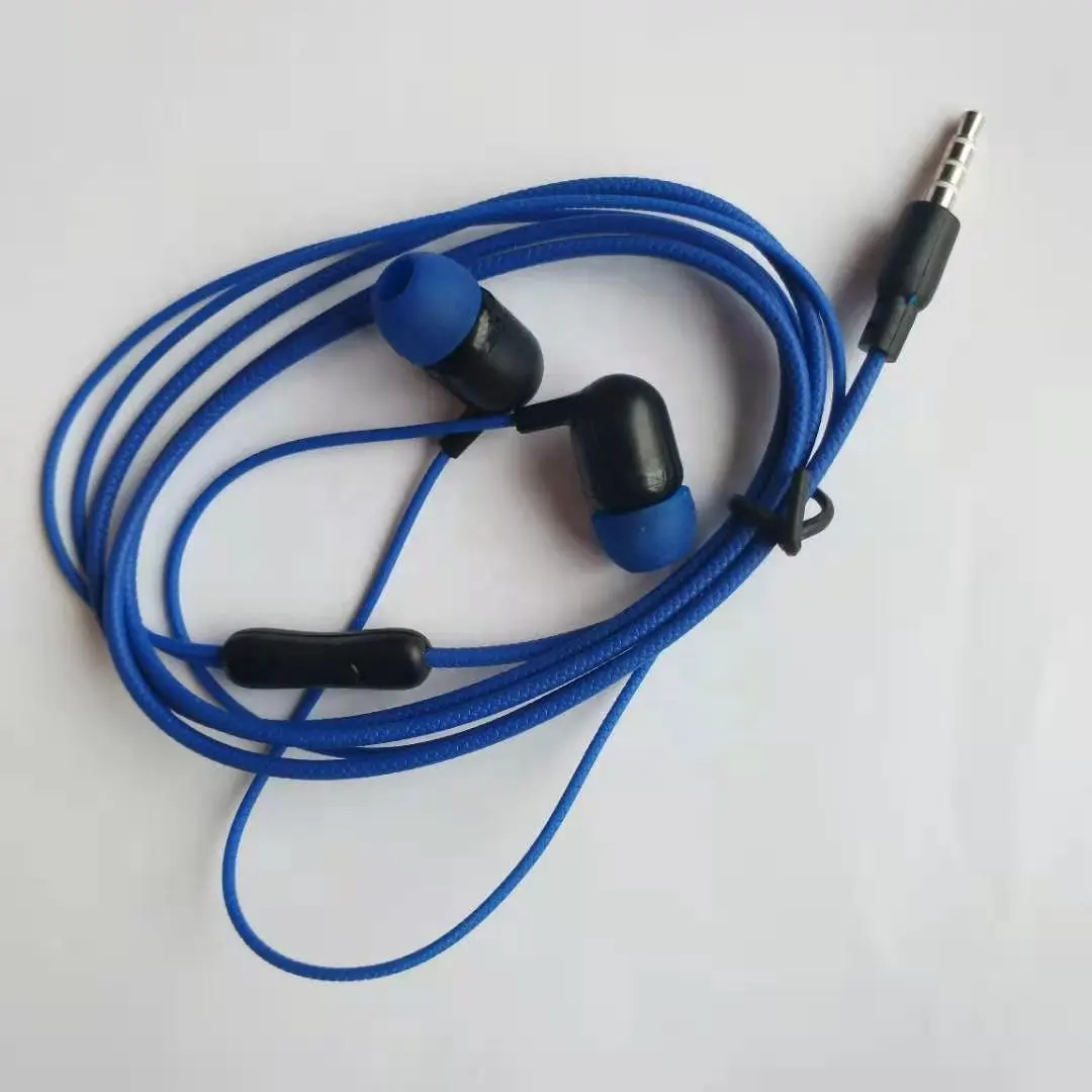 3.5mm In ear stereo mini telefono cellulare auricolari cablati cuffie cuffie con microfono