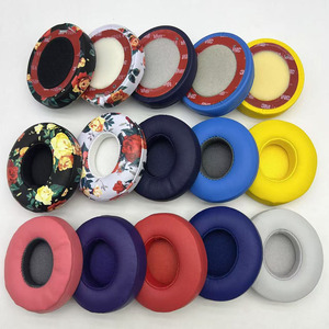 Repuestos de Almohadillas para Auriculares, Almohadillas de Esponja de Repuesto, Fundas para Auriculares <span class=keywords><strong>Beats</strong></span> by Dre <span class=keywords><strong>Solo</strong></span> 2/3 Inalámbricos - Product Image 1