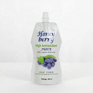 Biểu tượng tùy chỉnh bao bì nhựa túi đứng Pouch đối với nước giải khát Cocktail đồ uống lỏng - Product Image 2