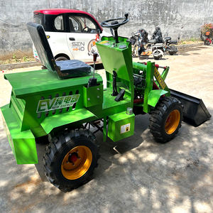 ミニホイールローダー800kg 1トン3トンフロントエンド小型ディーゼル/電気ローダー付属品 - Product Image 1