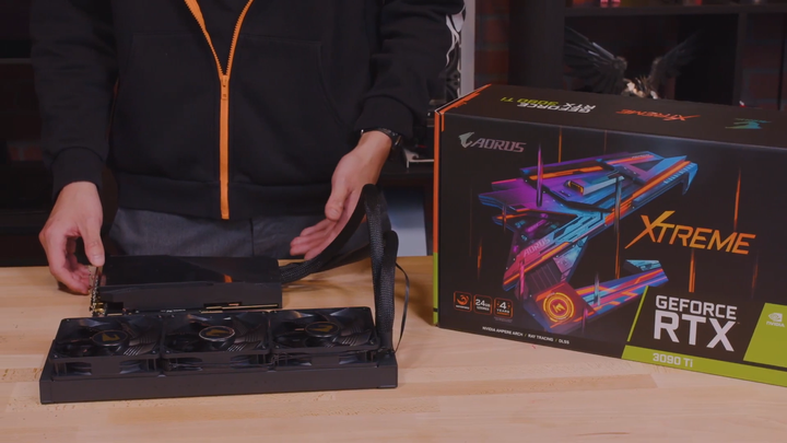 GIGABYTE AORUS GeForce RTX 3090 Ti 24GB Used Gaming Graphics