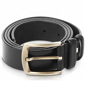 पूर्ण अनाज भारी शुल्क चमड़े पुरुषों ठोस चमड़े के सामान के लिए बेल्ट पुरुषों की बेल्ट - Product Image 5