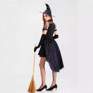 Costume de sorcière sexy pour femmes, robe de démon effrayante pour Halloween, tenue de performance pour fête de carnaval, costume de vampire - Product Image 3