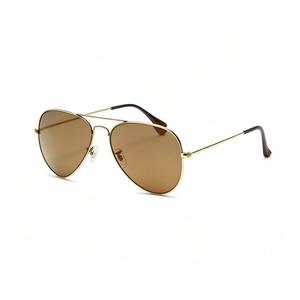 ZOWIN modelo 3026 aviación hombres Metal gafas de sol Mineral lente gafas de sol listo Stock anteojos marcos Ray Sun UV400 - Product Image 5