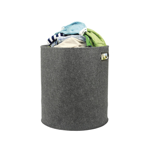 Eco <span class=keywords><strong>feltro</strong></span> pieghevole cesto biancheria pesante cesto biancheria per vestiti giocattoli personalizzati - Product Image 5