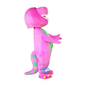 Disfraz de Mascota de <span class=keywords><strong>dinosaurio</strong></span> púrpura <span class=keywords><strong>Barney</strong></span> adulto para evento - Product Image 2