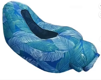 Vente chaude Canapé-lit gonflable en PVC pliable personnalisable pour l'extérieur avec sacs de compression pour le camping