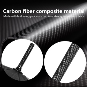 Factory Carbon Fiber Frame Ribs Straight <b>Umbrella</b> Ultra-Light Portable Golf <b>Umbrella</b> <b>Windproof</b> 130cm Open Diameter High Quality - Product Image 4