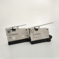 Interrupteur industriel robuste 10 a SPDT étanche à la poussière IP64 levier de charnière micro-interrupteurs à limite horizontale RL7120