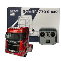 KABOLITE 2026 Nouveau Modèle de Camion Tracteur RC à l'échelle 1:14 770S V8 K770S-100 en Alliage, Télécommandé, Semi-Remorque, Véhicule d'Ingénierie
