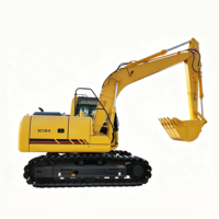Excavatrice sur chenilles neuve certifiée CE de 13 tonnes avec godet standard de 0,5 m³ pour travaux agricoles et aménagement paysager