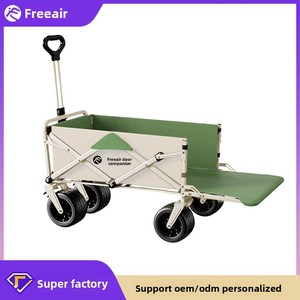 Carrello Pieghevole Leggero in Metallo per Tenda da Campeggio con Ruote Fuoristrada e Manico Retrattile - Disponibile all'Ingrosso - Product Image 5