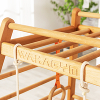Cadre d'escalade multifonctionnel intérieur pour enfants toboggan bébé balançoire anneau petit parc d'attractions intérieur maison hêtre édition de luxe